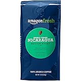 AmazonFresh Direct Trade Nicaragua Ground Coffee, Medium Roast, 12 Ounce