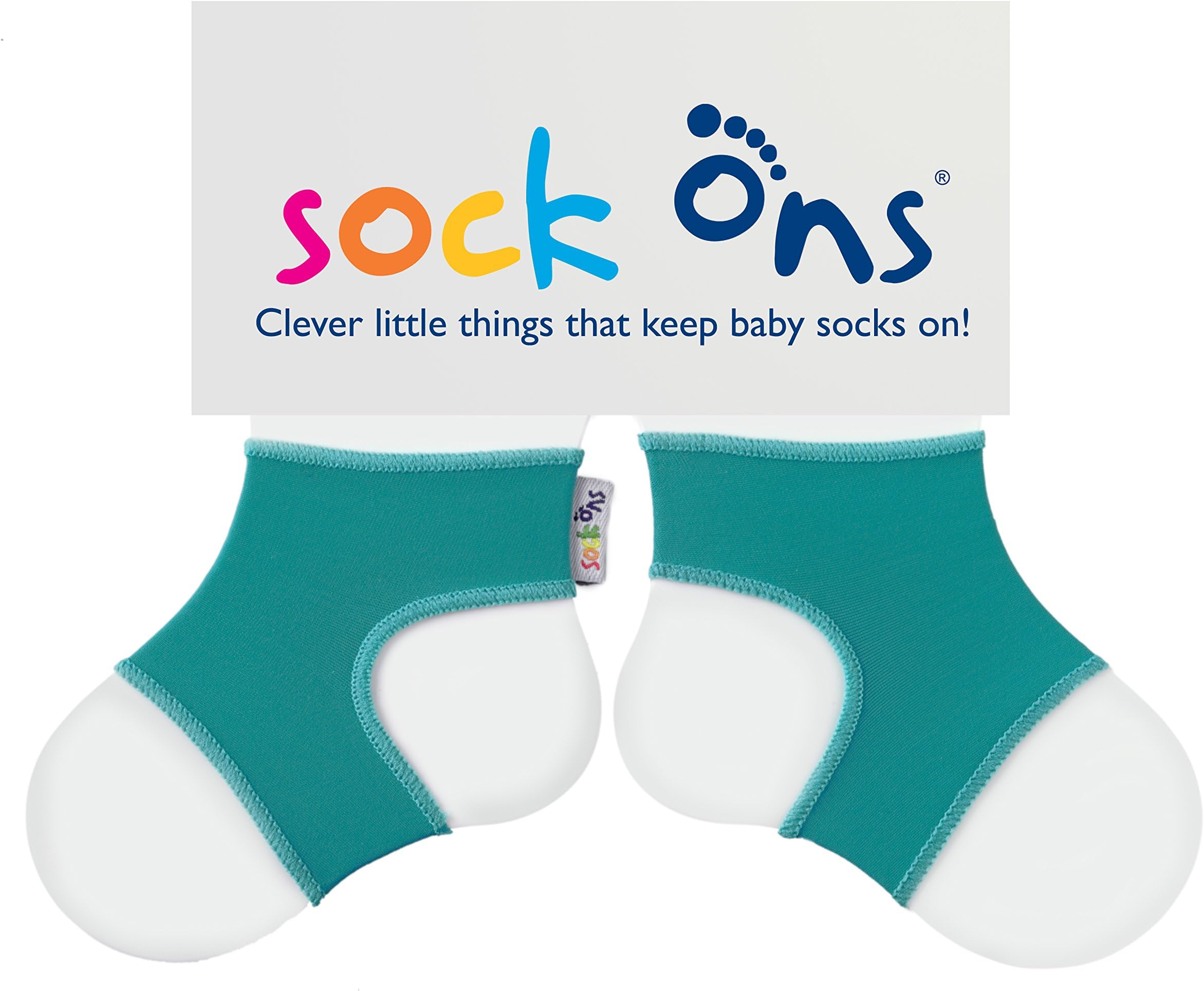 Sock OnsSock Ons Clever Little Things That Keep Baby Turquoise - 0-6 Months