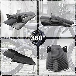 ABCERRSI Sur Rear Shock Fender，Imitation Carbon