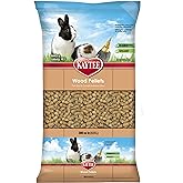 Kaytee Wood Pellets Pet Bird &amp; Small Animal Litter, 8 lb Bag | Cleaner habitats. Wood pellet litter for rabbit bedding. Natural guinea pig bedding, won't stick or cling, easy clean-up