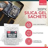 SOL 300pk Silica Gel Sachets Desiccant Pack Moisture Absorber view 4