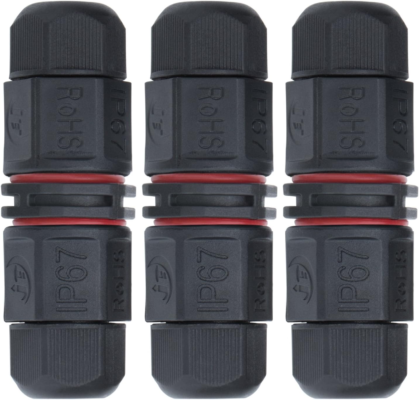 Connettore Circolare Impermeabile IP68 SD13 – 5 Pin, Plastica PA66, Per Esterni, Alimentazione E Dati (spina + Presa)