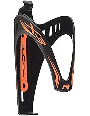 Portaborracce Per Bicicletta Raceone - Nero/Orange Fluo - Leggero 43g - Made In Italy