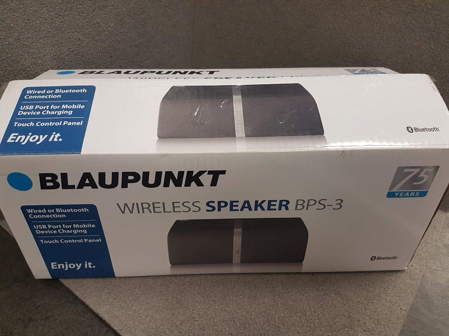 Blaupunkt touch panel bluetooth speaker