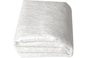 ROADTOFREE Fiberglass Chopped Strand Mat,1.5 Oz. for Vacuum Bagging,Hand Layup, or Molding Composites with Vinyl Ester Resins,Epoxy or Polyester(1 Yard)