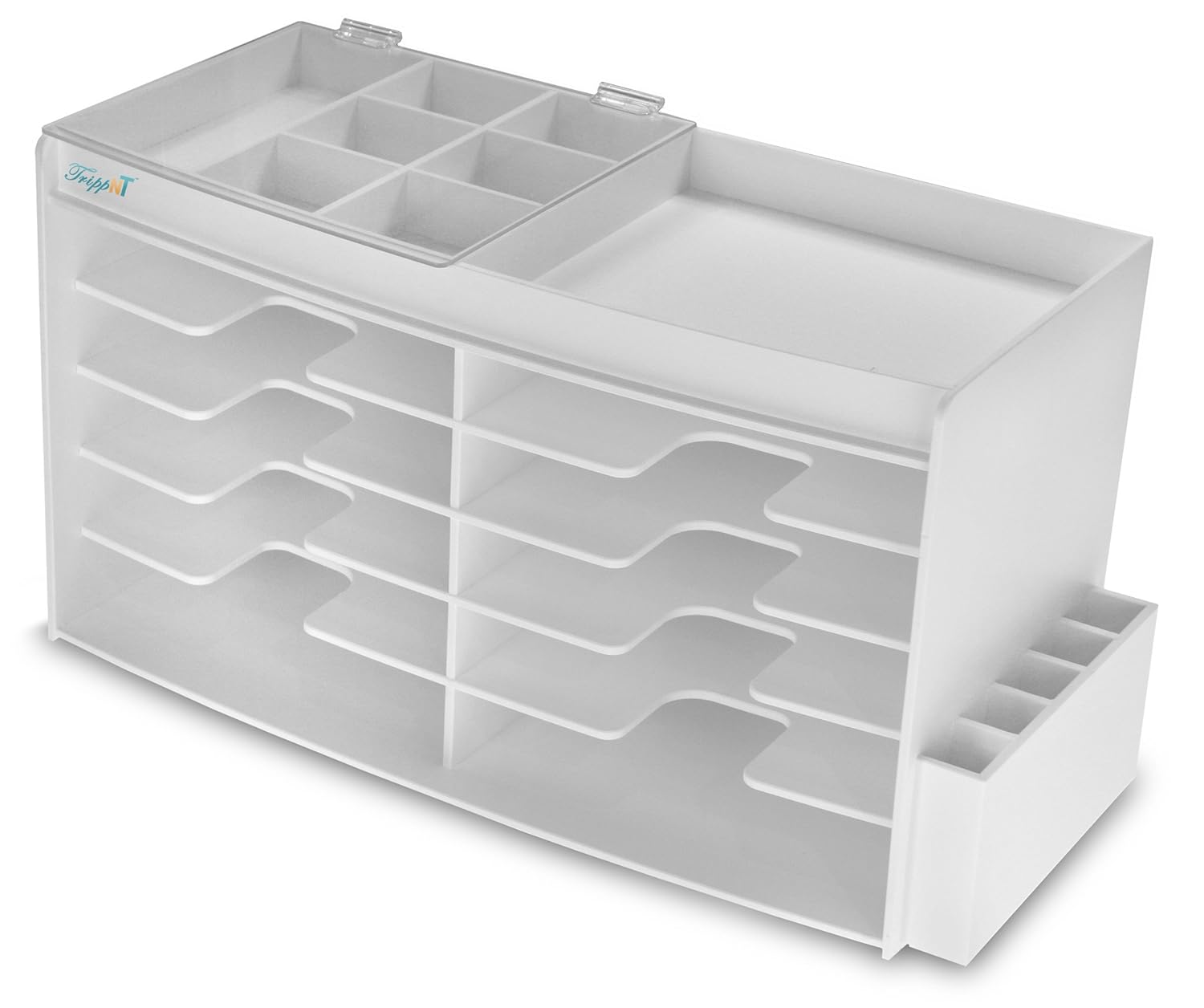 Amazon Com Trippnt 50966 White Pvc Gc Column Storage Cabinet