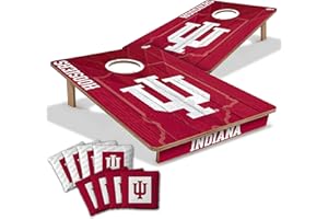 YouTheFan NCAA 2’ x 3’ Wood Cornhole Game with Logo Bags