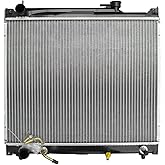 SCITOO Engine Coolant Radiator Assembly for Chevrolet 1999-2004 Tracker; for Pontiac 1996-1997 Sunrunner; for Suzuki for Gran