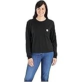 Carhartt Womens Tencel Fiber Series Loose Fit Long-Sleeve Pocket T-Shirt