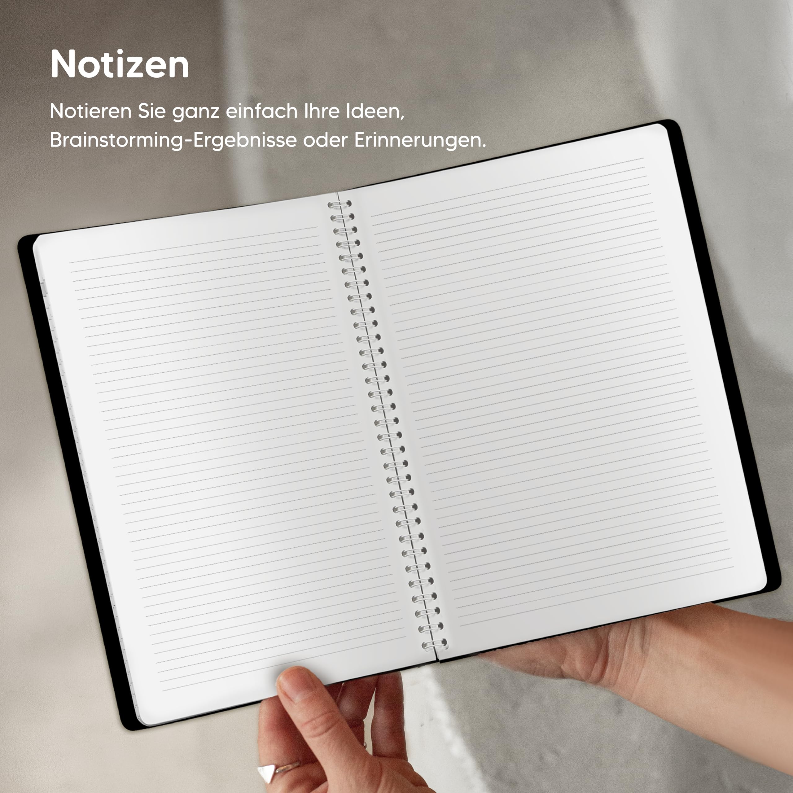 Terminplaner 2026 A4 von Smart Panda – Wochenplaner A4, Kalender 2026 – Softcover Tagebuch, 30 Minuten-Intervalle – Terminkalender, Planer 2026 – auf Deutsch 6