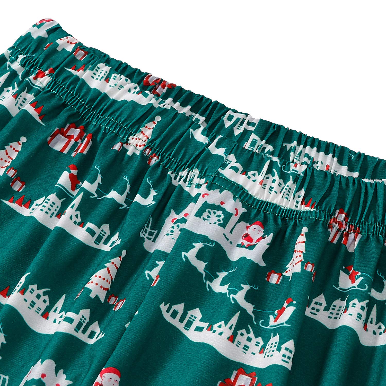 RAISERVEN Famille Assortiment Ensemble De Sapin De Noël Pyjama À Manches Longues Pyjamas Dormeuses Top Ensembles pour Papa