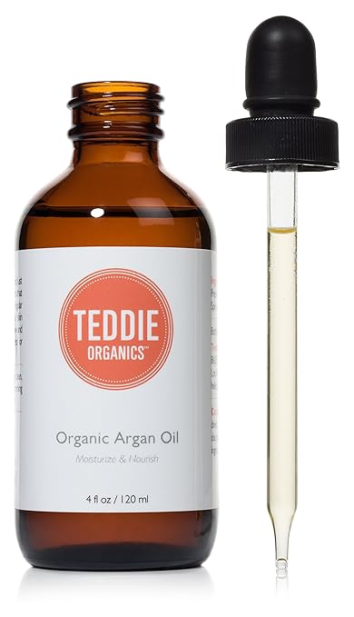 Teddie Organics Organic Argan Oil, 4 fl oz