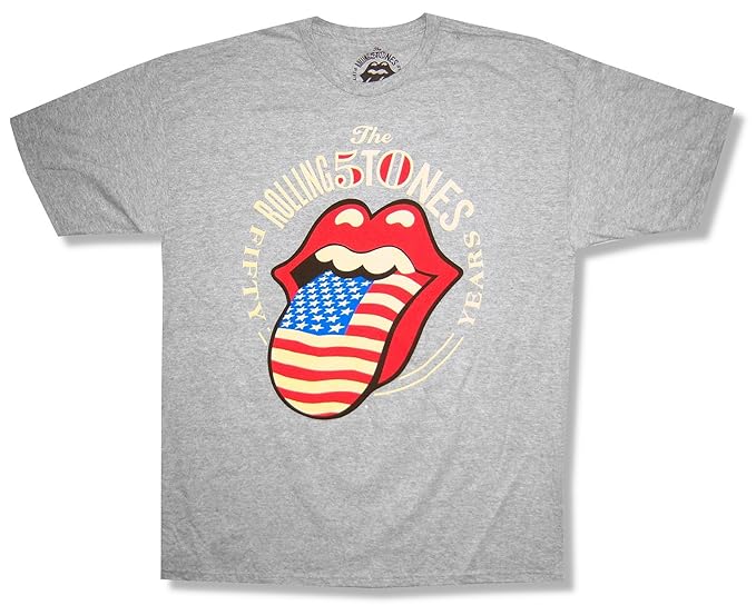 rolling stones 50 years t shirt