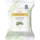 Burt's Bees Sensitive Facial Cleansing Towelettes with Cotton Extract for Sensitive Skin - 30 Count
