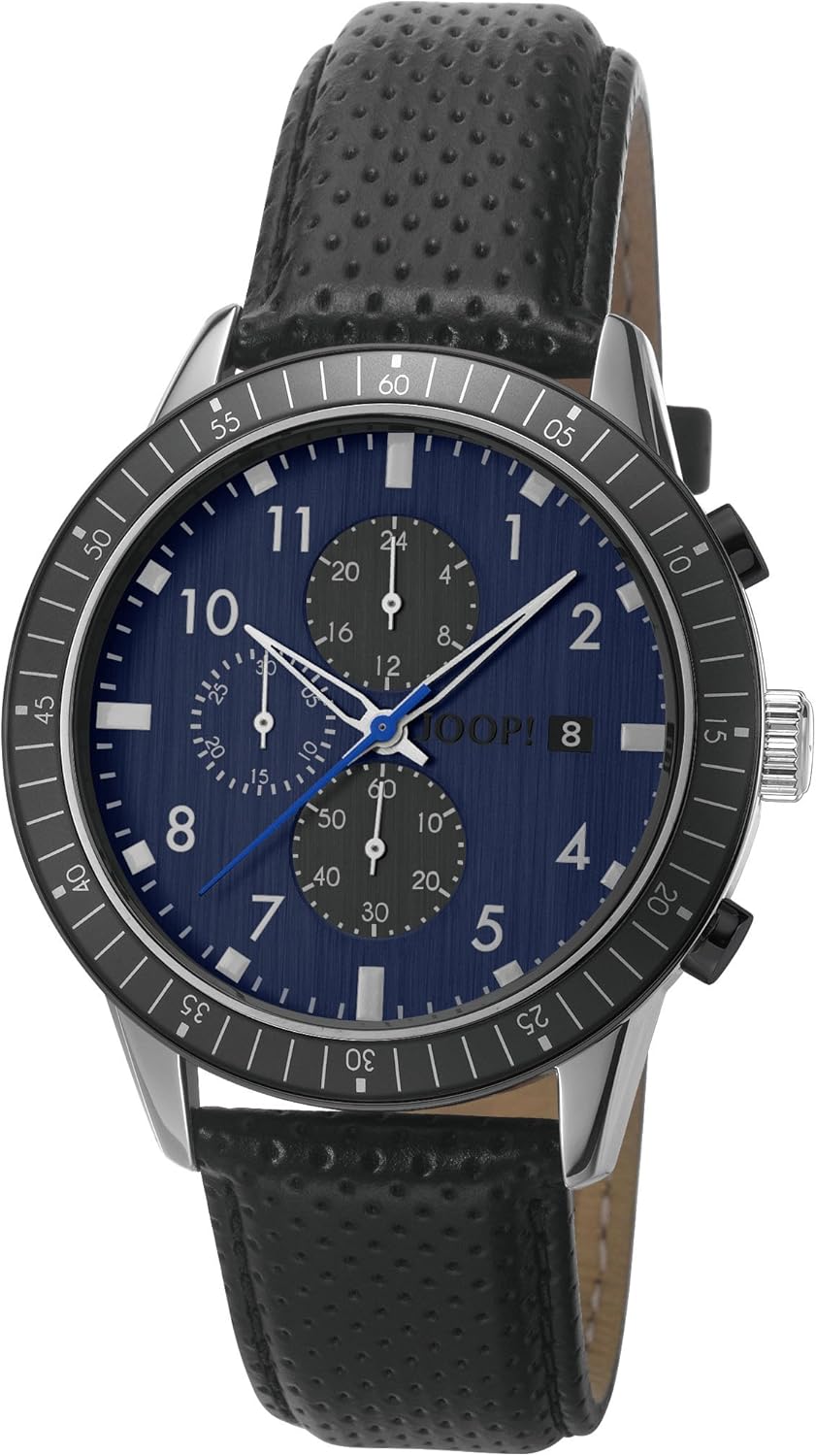 Joop. Timewear Men's Quartz Watch with Chronograph Quartz Leather JP101881003 Watches