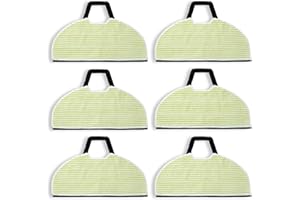 Penkineer 6 Pack Vacmop Shark Vacuum Pads for Shark AV2610WA, RV2610WA, RV2620WD, RV2410WD, Matrix Plus AI Ultra 2-in-1 Robot Vacuum