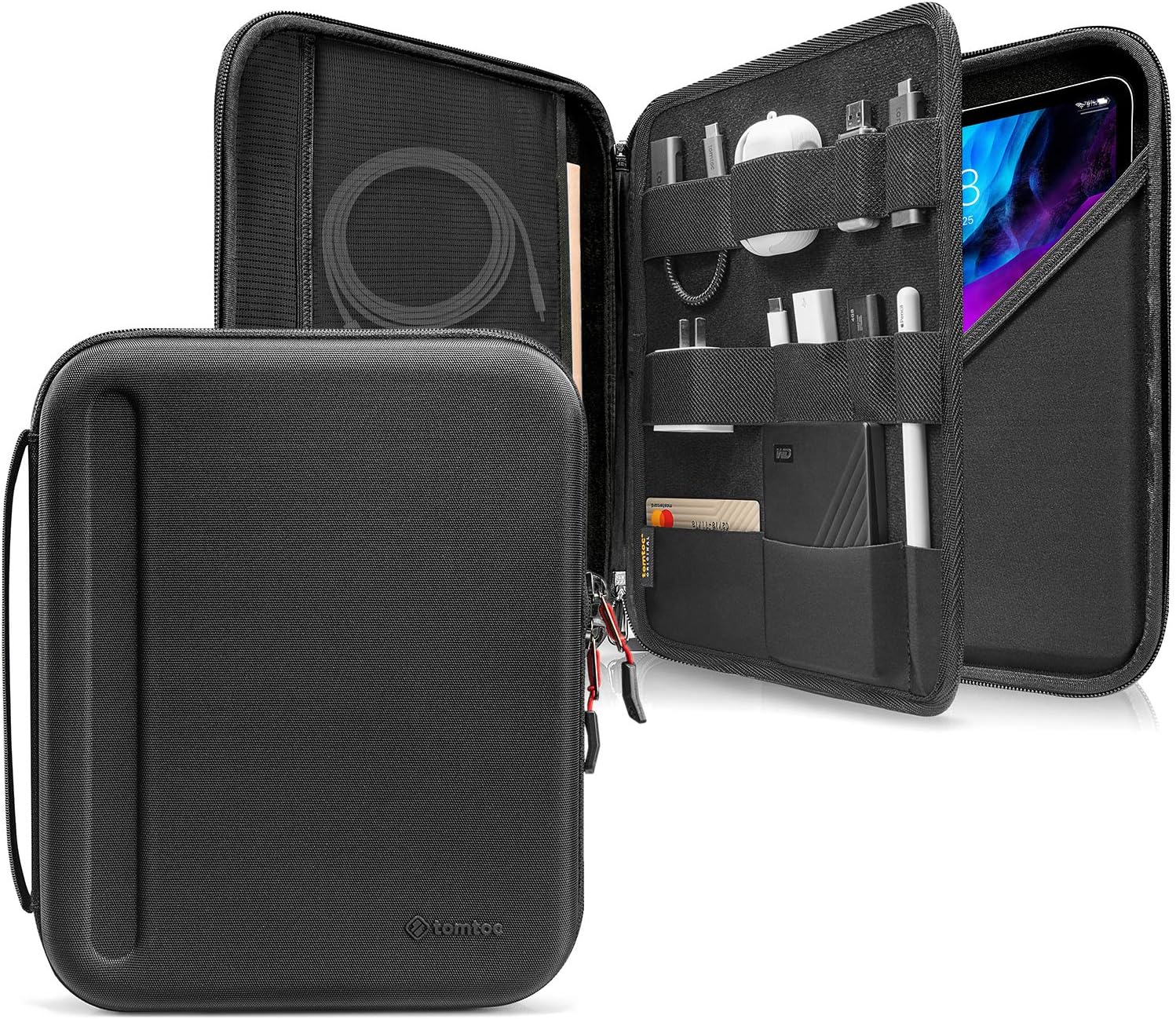 tomtoc Portfolio Tablet Case for 13-inch iPad Air 2026 (M4/M3/M2), iPad Pro 13-inch (M5/M4), 12.9-inch iPad Pro