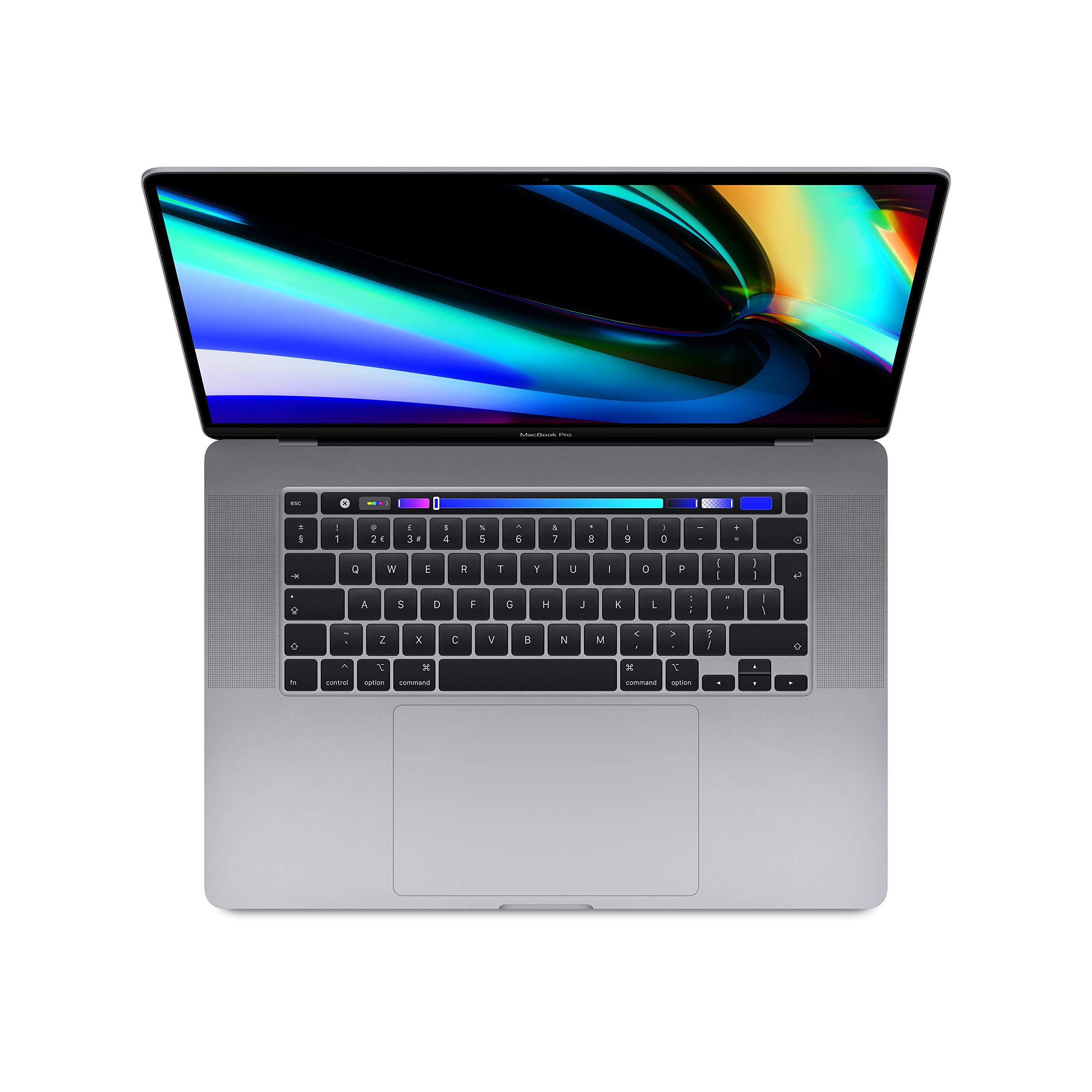 2019 Apple MacBook Pro with 2.6GHz Intel Core i7 (16-inch, 16GB RAM, 512GB SSD) (QWERTY English) Space Grey (Renewed)