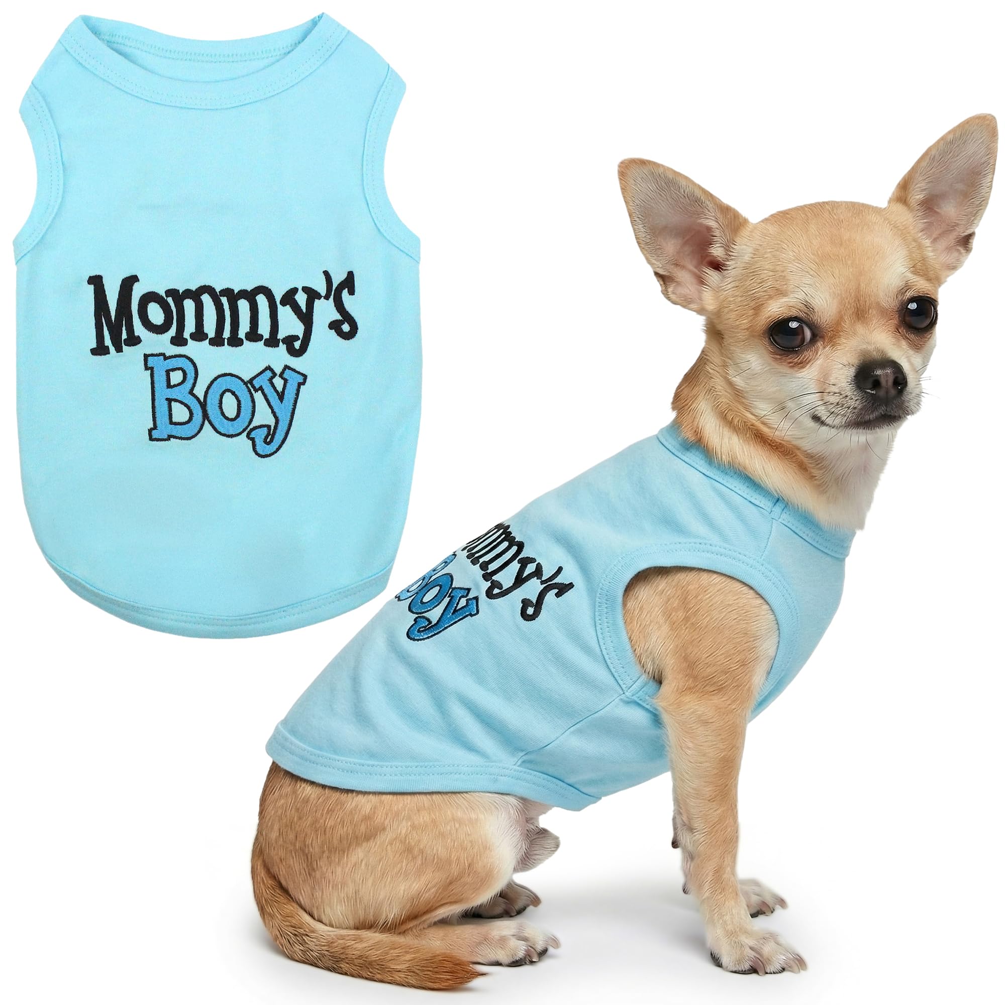 Parisian Pet Mommy's Boy T-Shirt, Small