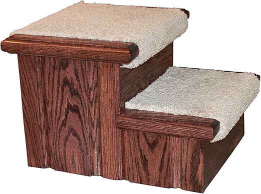 carpeted dog steps