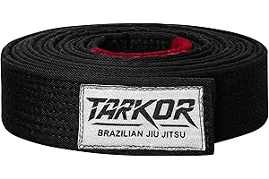 TARKOR Vintage Series BJJ Belt for Men & Women Brazilian Jiu Jitsu Belt for Jiu Jitsu Gi