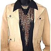 Scarves for Women Dressy - Black and Gold Scarf for Women - Cheetah Leopard Brown Scarf - Lightweight Infinity Scarfs for Summer Fall Winter Spring - Copper Scarfs - Gift for Older Woman -TE