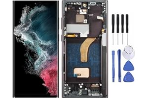 For Samsung Galaxy S22 Ultra LCD Screen Replacement,LCD Display Touch Screen Digitizer Assembly with Repair Tools, Compatible