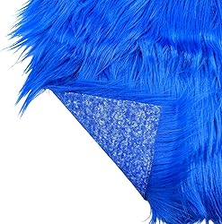 Ice Fabrics Faux Fur Fabric Squares - 20x20 Inches