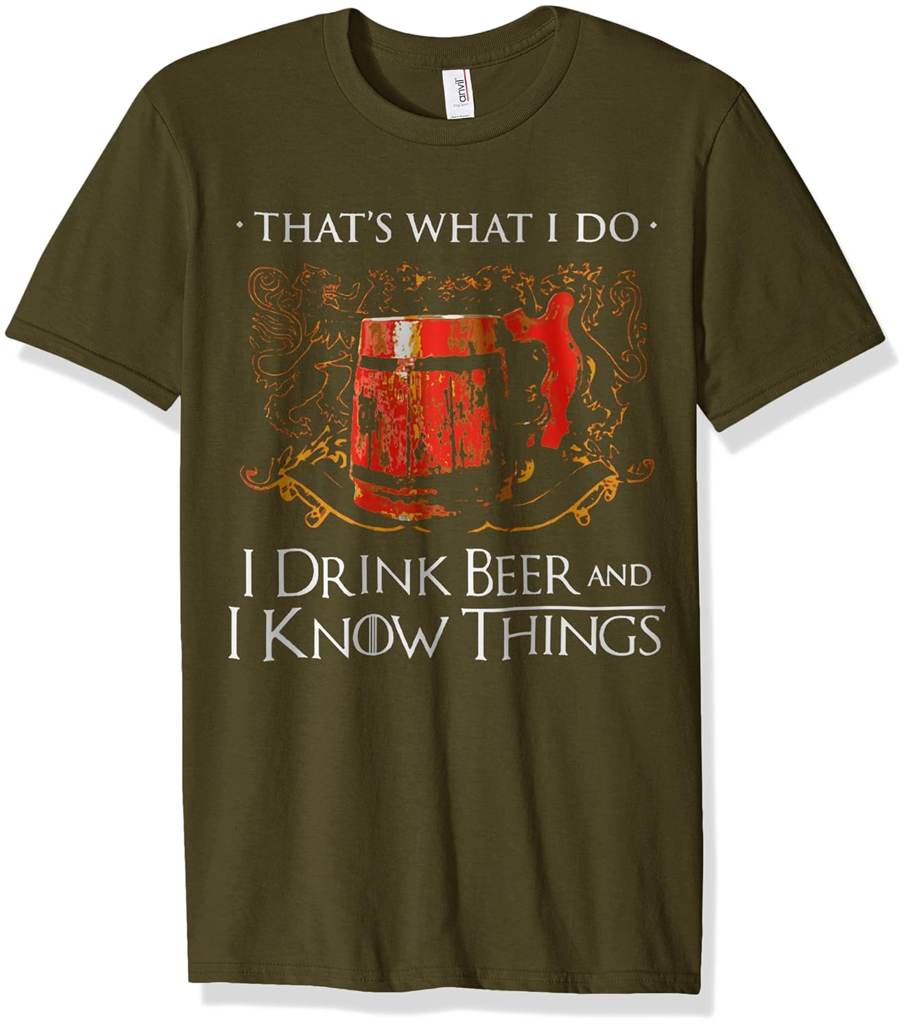 I drink beer and i know things t shirtVaci Vaciuk