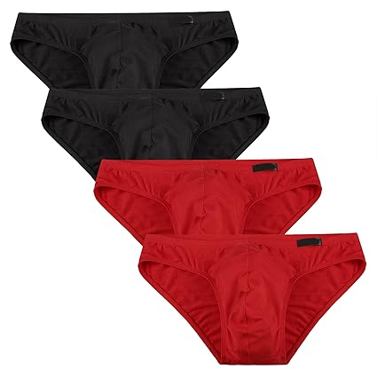 Yoliki Sexy Herren Slip Set aus Modal 4 pcs Set Männer Unterwäsche Unterhosen