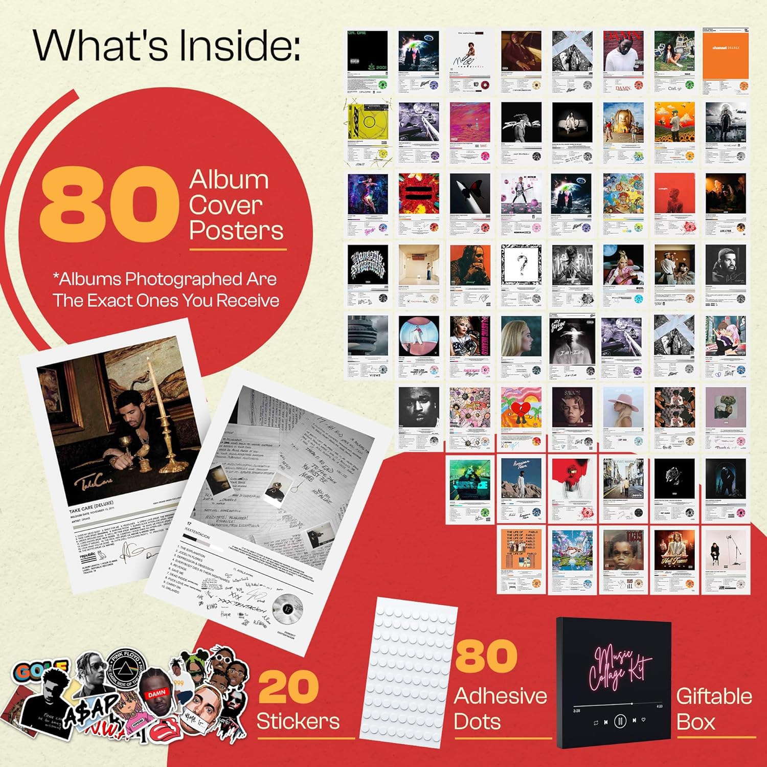 Mua unique america 100 Pcs | Album Cover Posters, For Bedroom, , Room ...