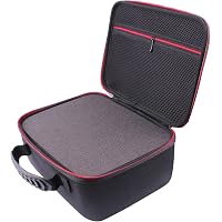 Amazon.com : Evanice EVA Case with Foam，6.7 x4.7 x2.5 inches Hard ...