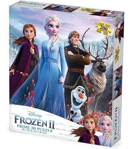 【おまけ】Frozen II ジグソーパズル 20ピース Amazon.com: Educa Borrás 19016 Disney Frozen 2 in 1 500 Piece