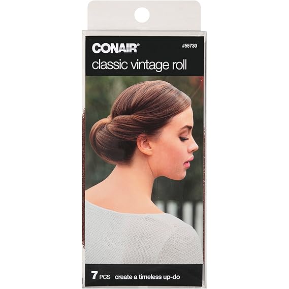 Amazon Com Conair 55730 Classic Vintage Hair Roll 7 Piece Kit