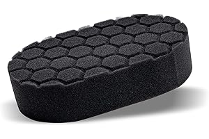 Chemical Guys BUFX_203 Hex Logic Black Finishing Hand Pad