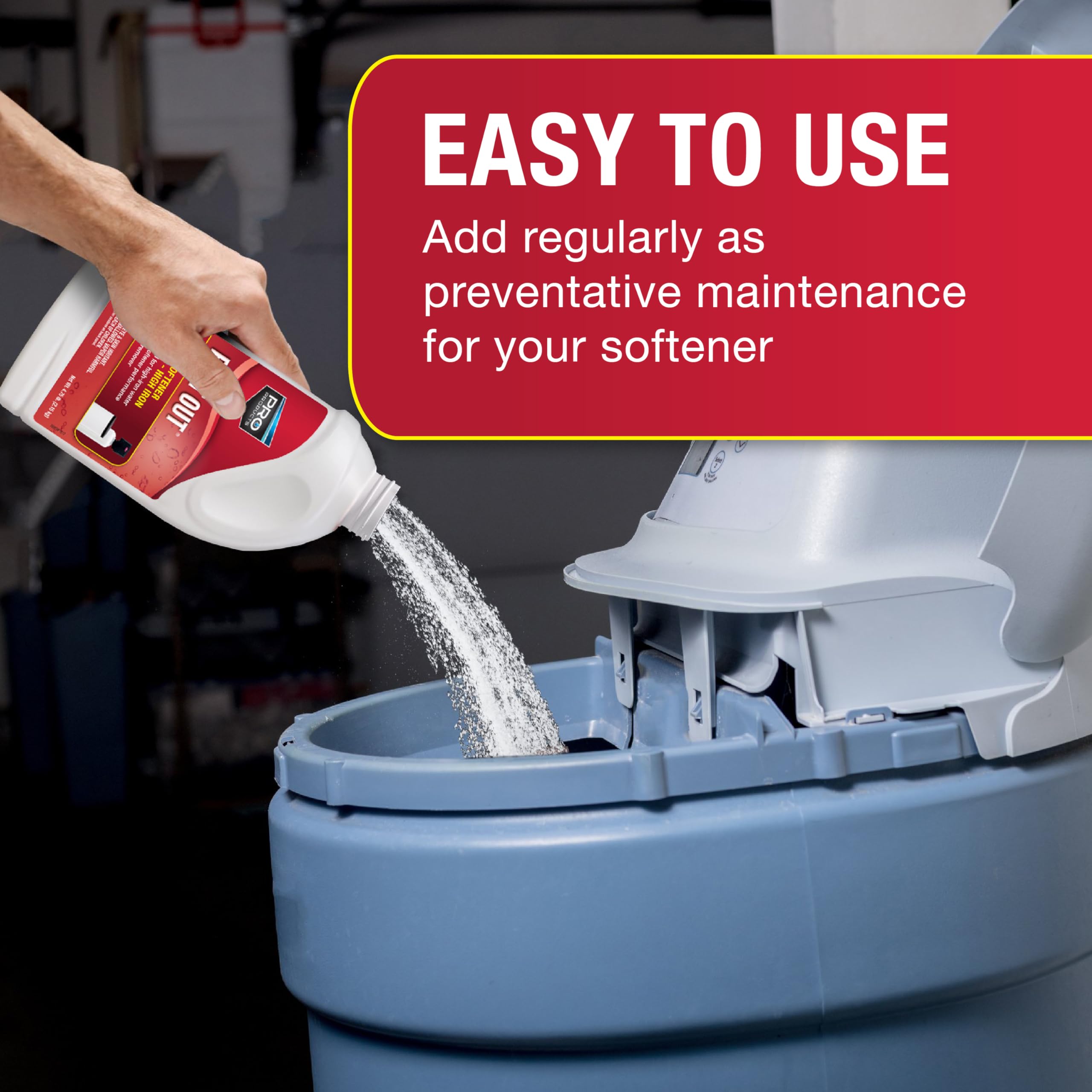 Pro Products - RO05B RO65N Rust Out Water Softener Cleaner And Iron Remover, 4.75 lb.