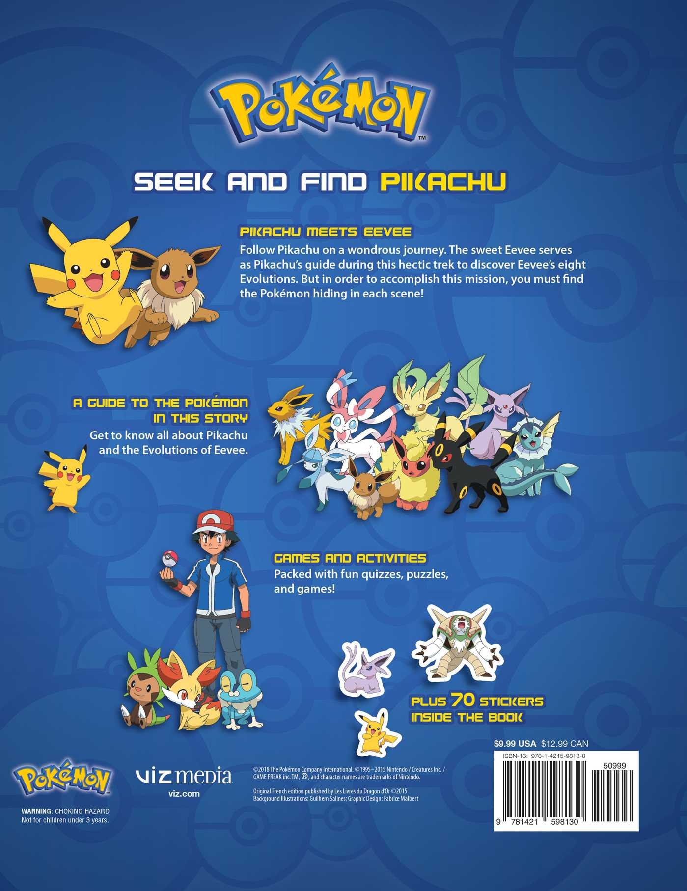 Pokémon Seek and Find: Pikachu Pokémon Seek and Find: Pikachu Hardcover