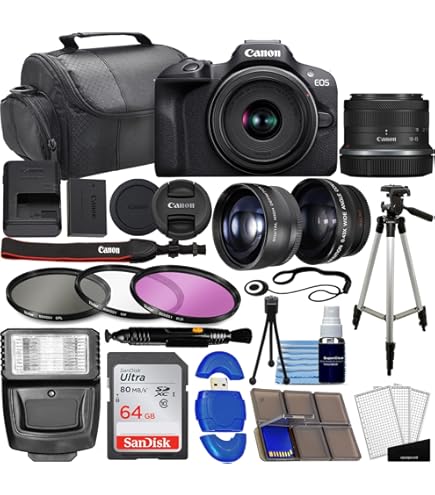 Amazon.com : Canon EOS R100 Mirrorless Camera|2 Lens Kit