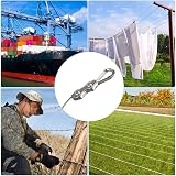Rybtd 24PCS M3 Wire Rope Clamp Duplex 304 Stainless Thimbles 2mm Cable Fastener view 8