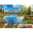 Ravensburger Life at The Lake Puzzle - 1000 Piece Jigsaw for Kids and Adults | Handcrafted in Germany | Perfect Interlocking Fit | Vibrant, Glare-Free Imagery