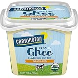 Carrington Farms USDA Certified Organic Grass Fed Ghee, 12oz., Compare Our Cost Per Ounce