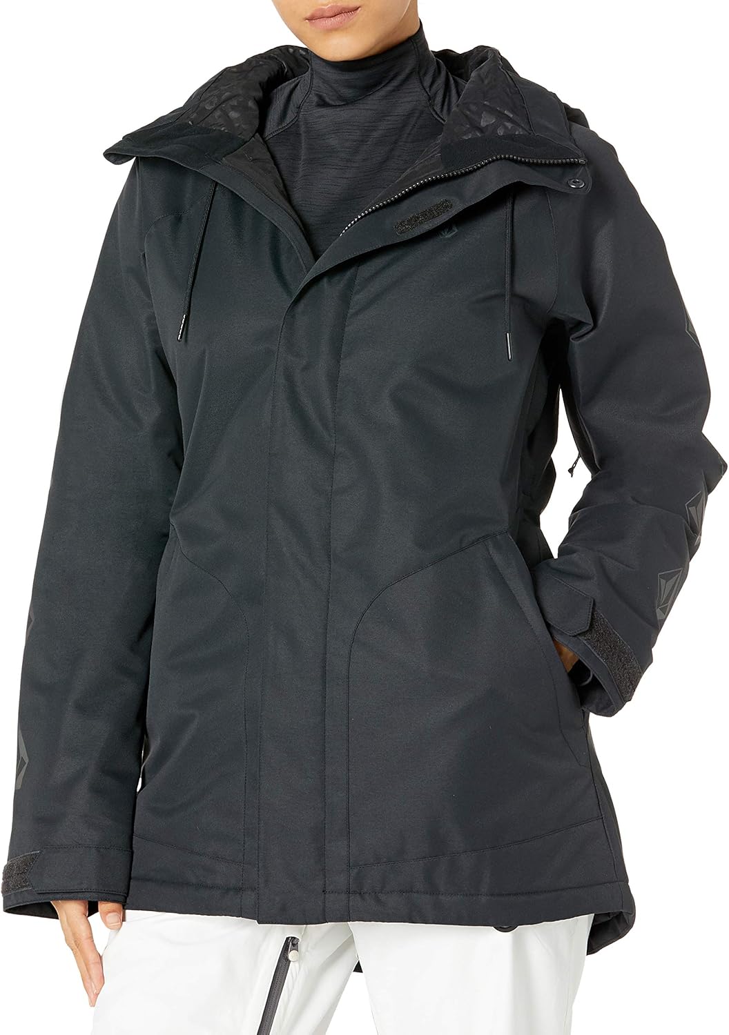 Volcom Women's Westland Insulated Snowboard Ski Winter Hooded Jacket: Clothing