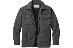 Legendary Whitetails Men's Outdoorsman Sherpa Lined Wool CoatJacket