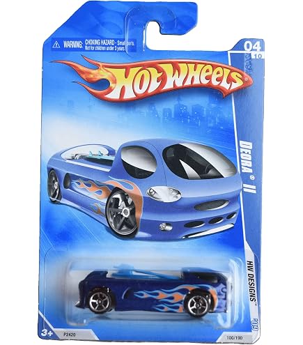 Hot Wheels Deora, 2001 Treasure Hunt Series 11/12 [Blue} : Amazon