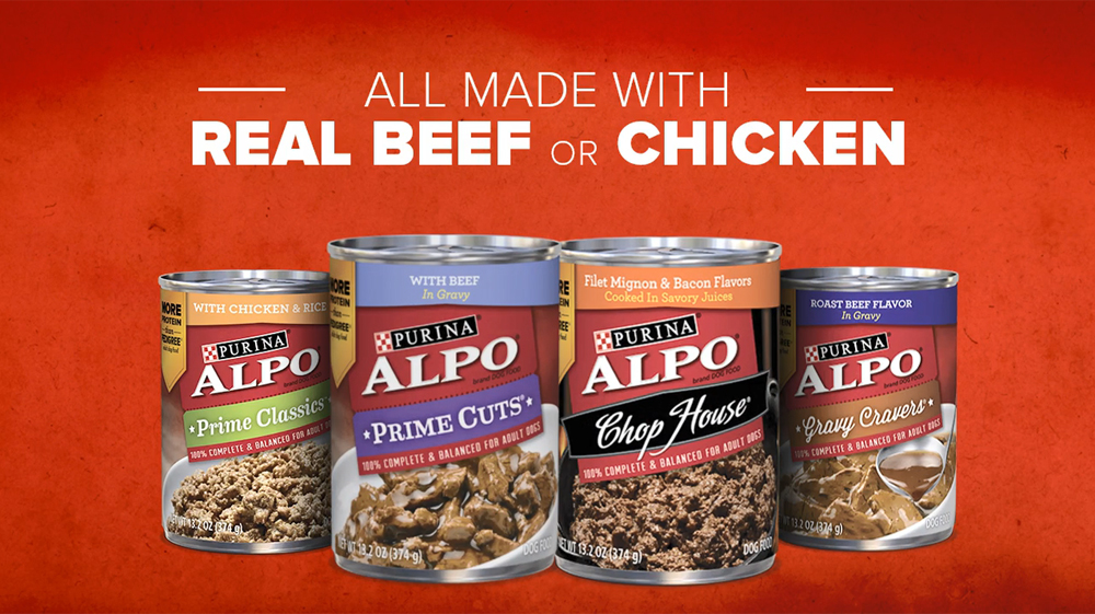 Purina ALPO Prime Cuts in Gravy Adult Wet Dog Food (12) 13.2 oz. Cans