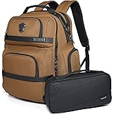 WELKINLAND 24H Business Backpack for Men with Toiletry Bag, 16" Laptop Executive Backpack for Mens, 28L Business Computer Backpacks, Heavy Duty Laptop Backpack, Carry-on Executive Backpacks for Men