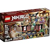 LEGO NINJAGO Legacy Tournament of Elements 71735 Temple Toy Building Set Featuring Ninja Minifigures, New 2021 (283 Pieces)