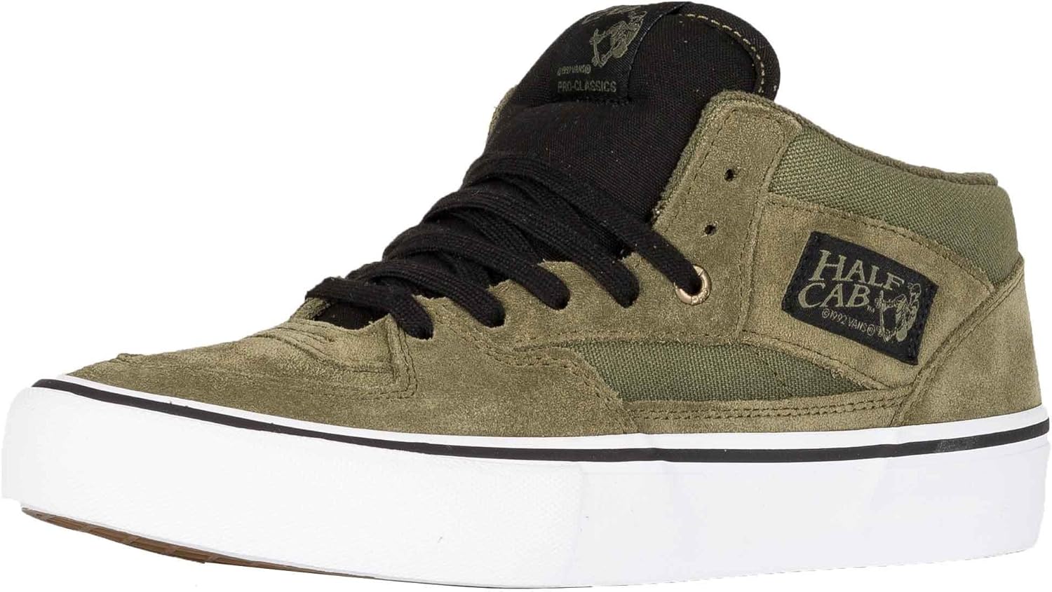 vans half cab green
