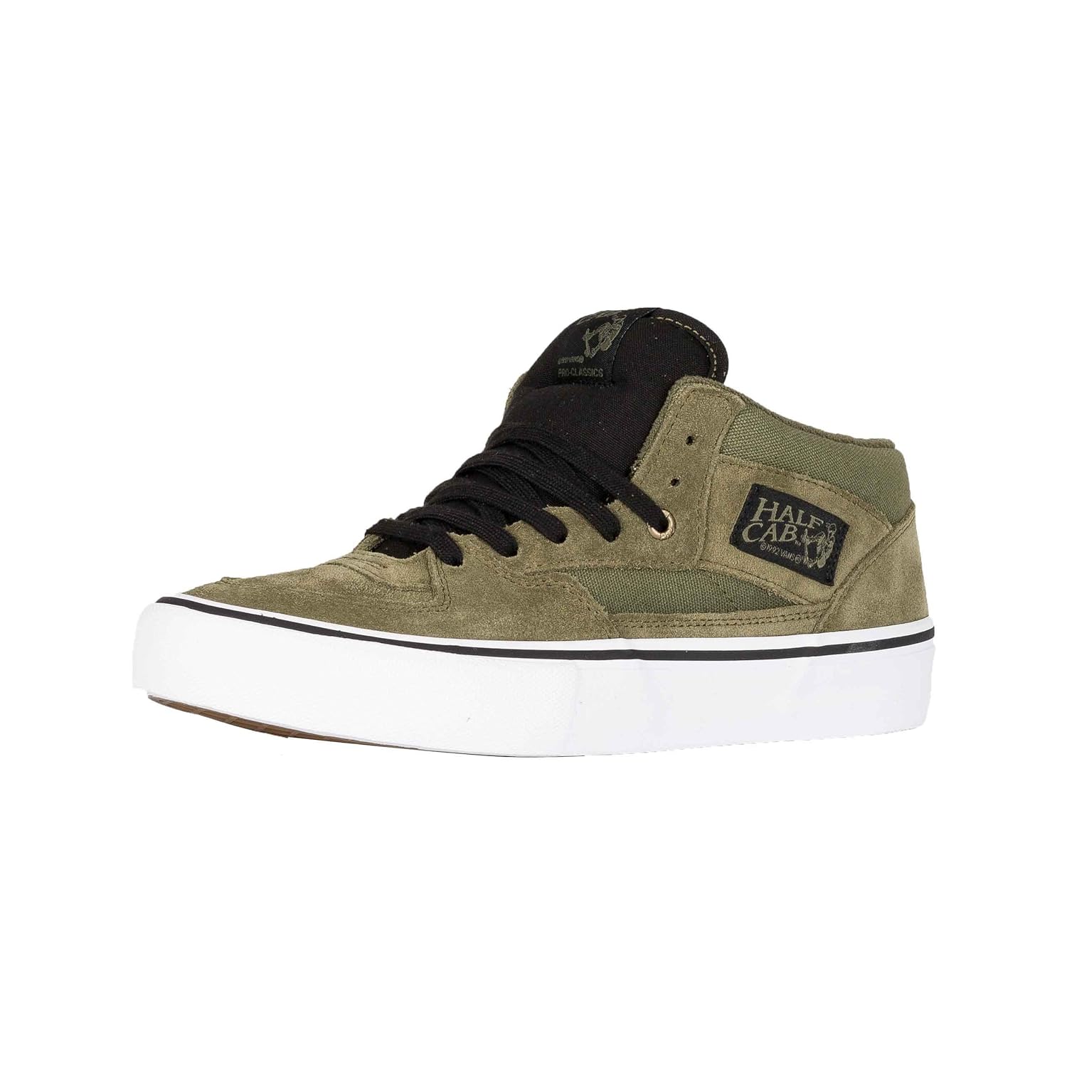 vans half cab winter moss