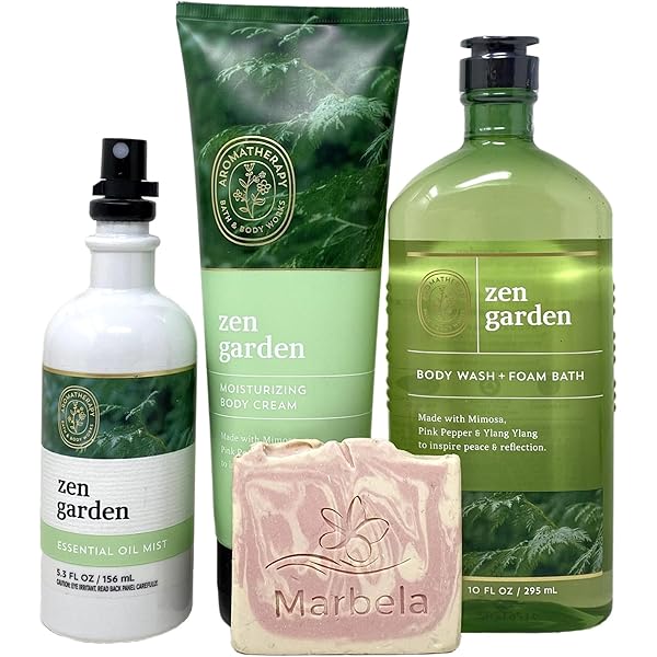 Amazon.com : Bath & Body Works Aromatherapy Zen Garden Body